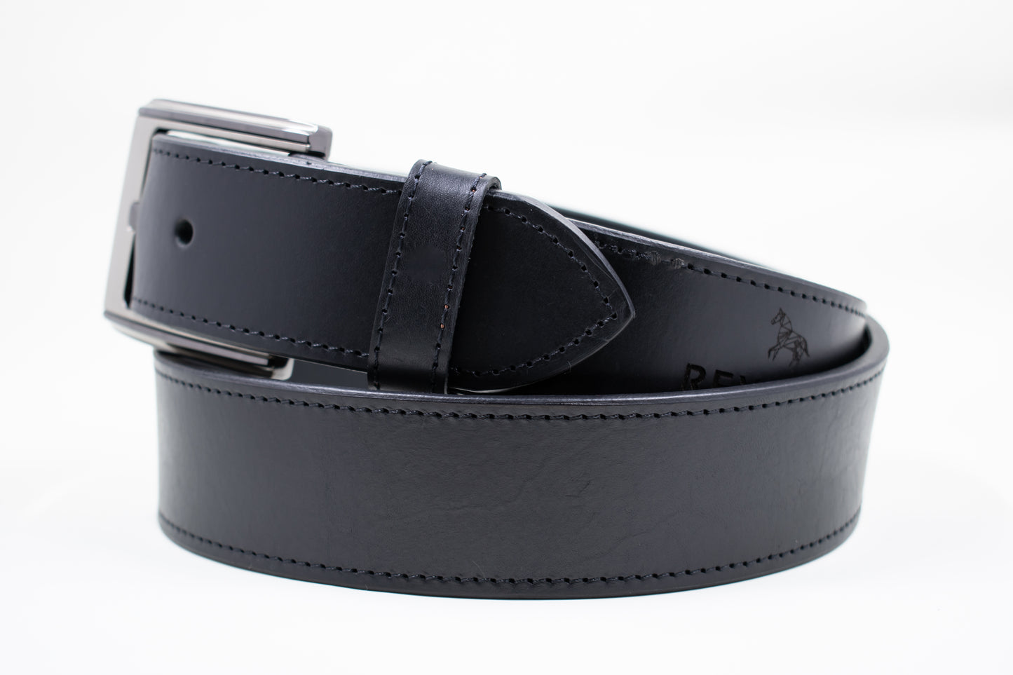 Reynaga Stitched Black Belt