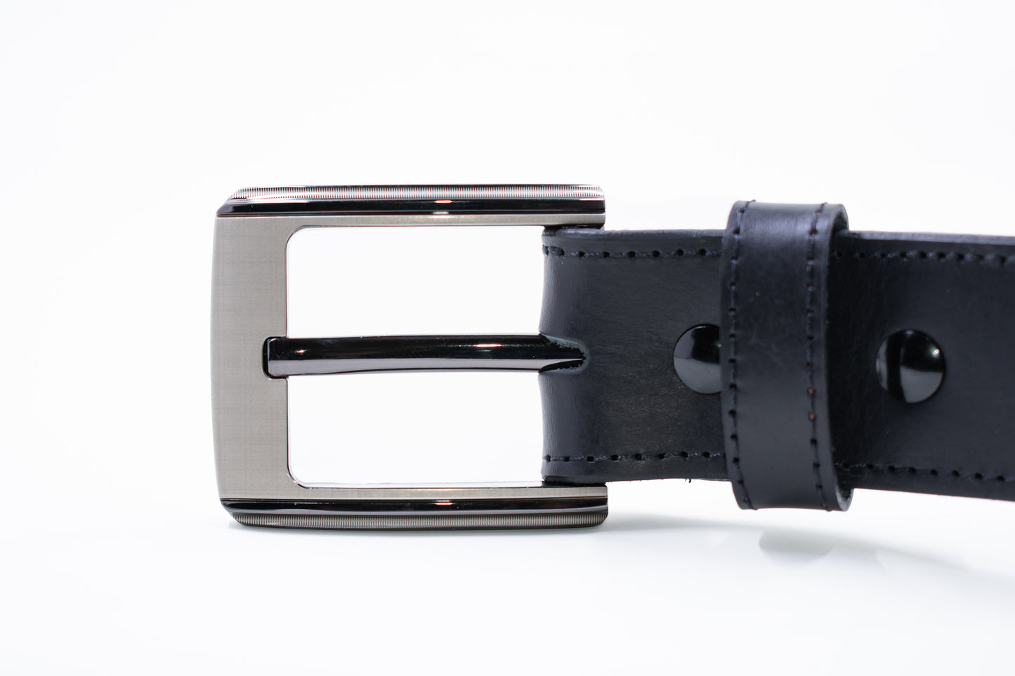 Reynaga Stitched Black Belt