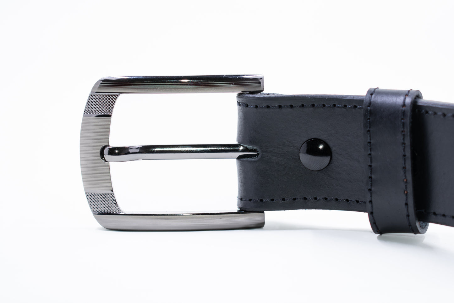 Reynaga Stitched Black Belt
