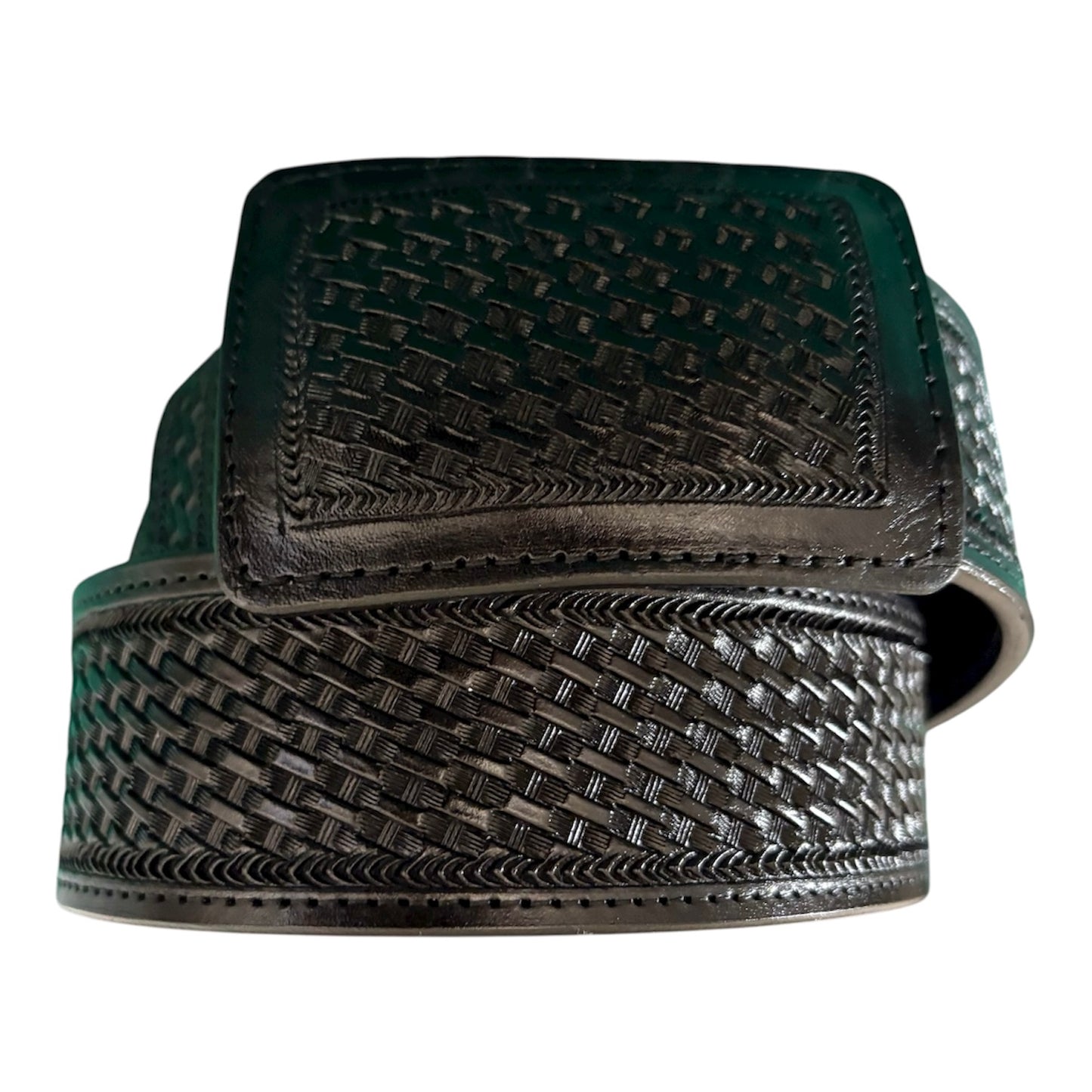 Chiseled Leather Belt Handmade, Custom Only, Black and Brown, 1.5" or 1.75" width, Premium Quality Full Grain Cowhide with Custom Buckle.