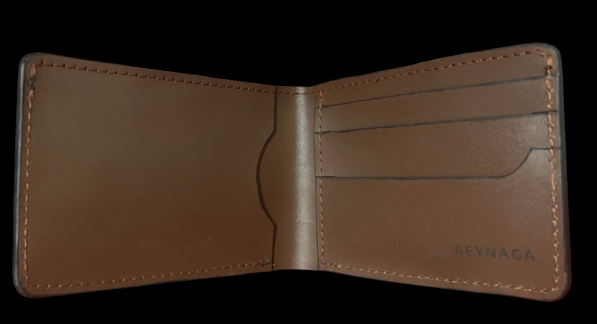 Reynaga Slim Brown Wallet