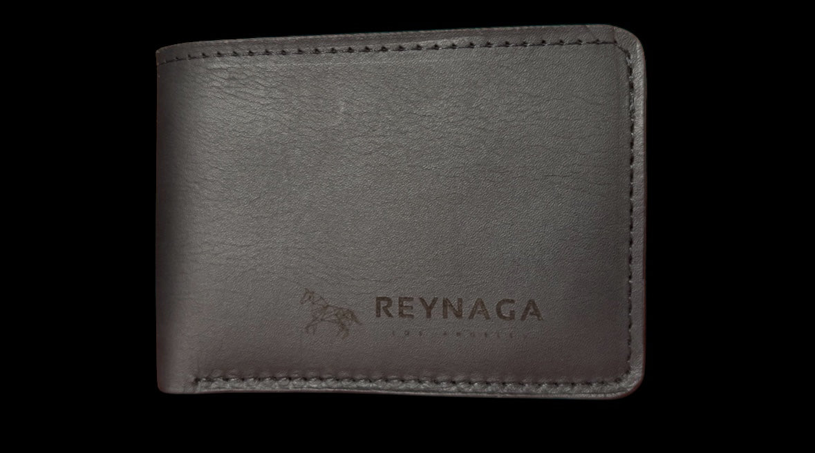 Reynaga Slim Black Wallet