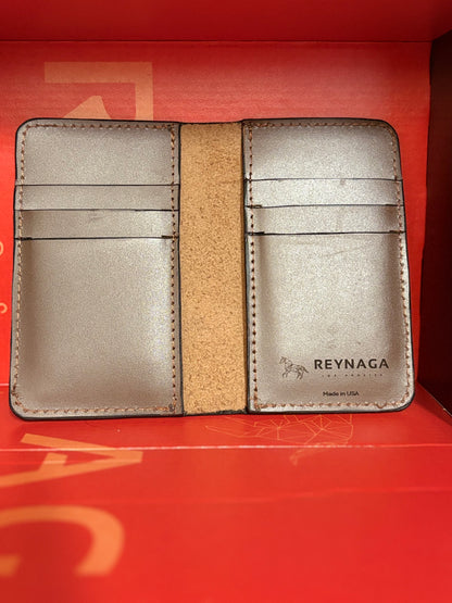 Slim Leather Brown Card Holder