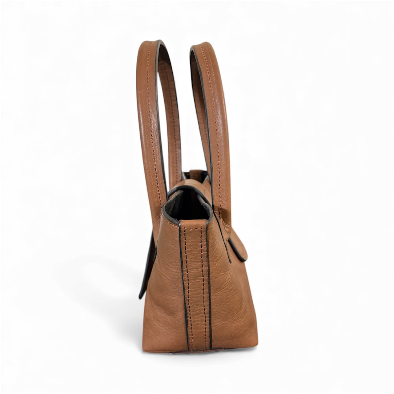 Reynaga Leather Mini Tote Bag - Elegant Design with Velvet Interior for Everyday Use
