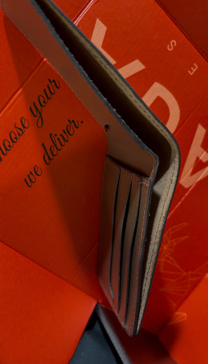 Reynaga Slim Brown Wallet