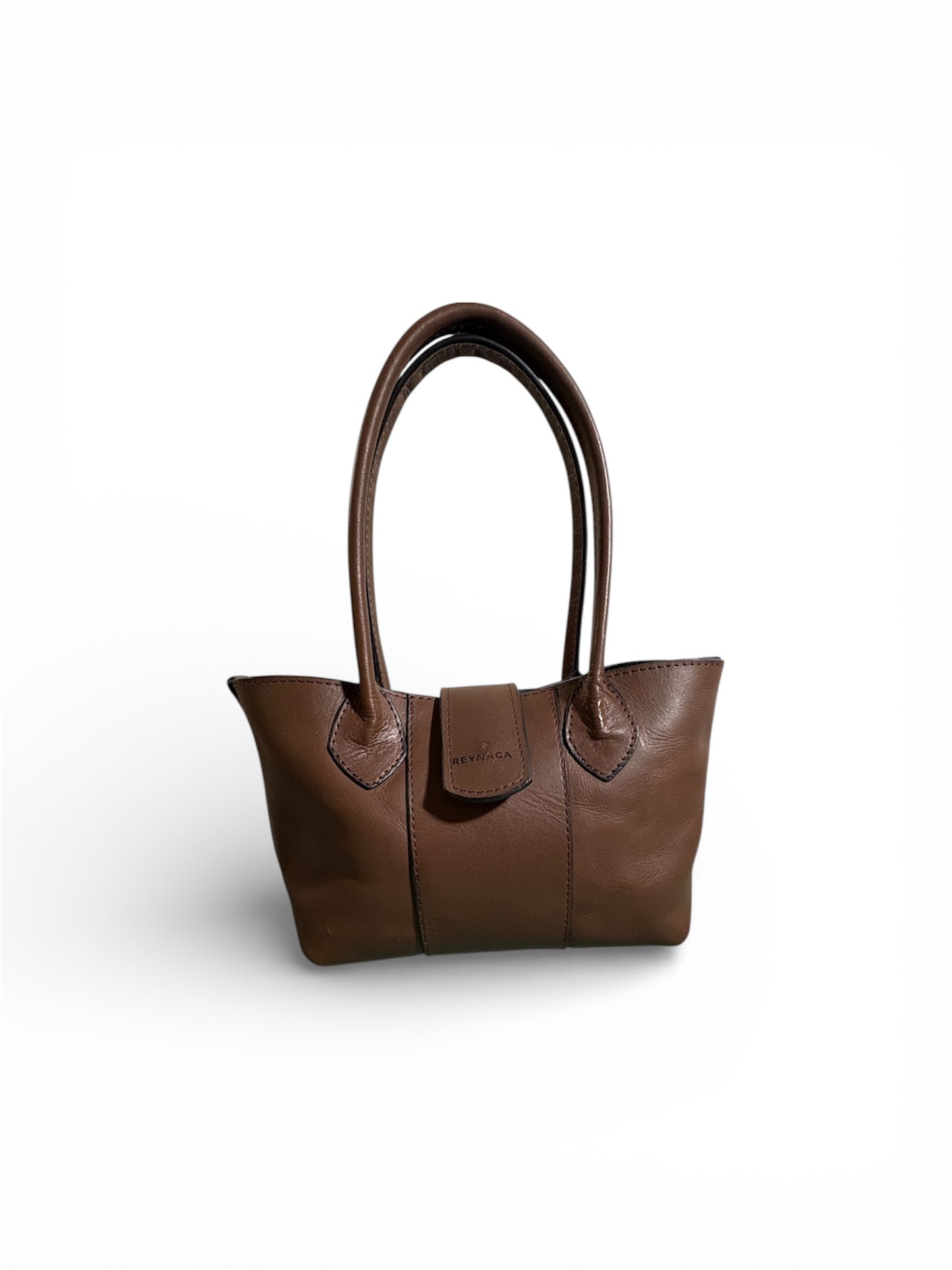 Reynaga Leather Mini Tote Bag - Elegant Design with Velvet Interior for Everyday Use
