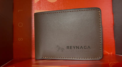 Reynaga Slim Brown Wallet