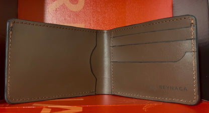 Reynaga Slim Brown Wallet