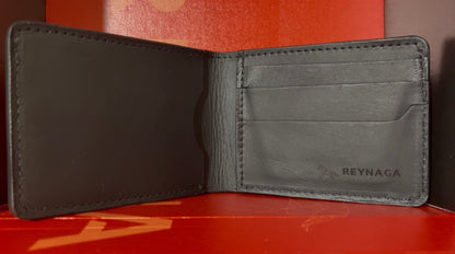 Reynaga Slim Black Wallet