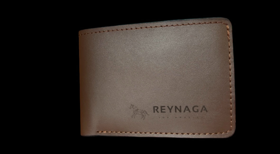 Reynaga Slim Brown Wallet