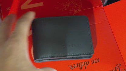 Reynaga Slim Black Wallet
